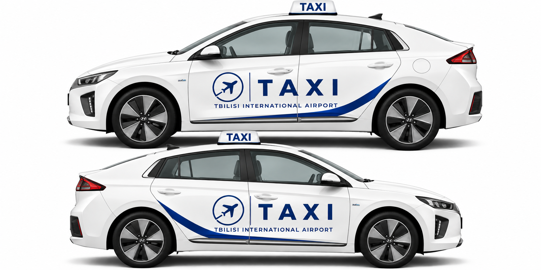Hyundai Ioniq taxi